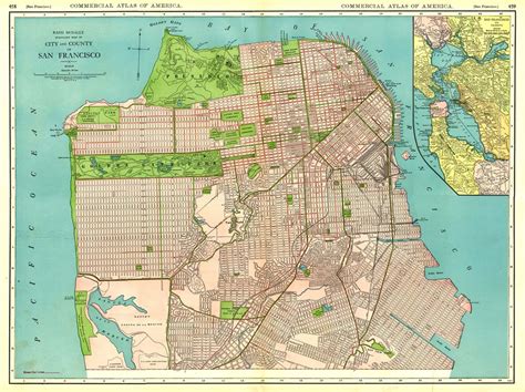 MAP San Francisco on California Map